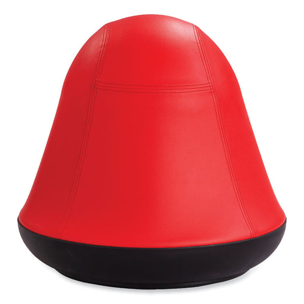 Safco® Runtz Swivel Ball Chair, Backless, Supports Up to 250 lb, Red Vinyl, Ships in 1-3 Business Days (SAF4761RV) Each
