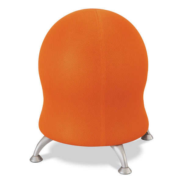 Safco® Zenergy Ball Chair, Backless, Supports Up to 250 lb, Orange Fabric, Ships in 1-3 Business Days (SAF4750OR)