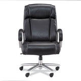 Safco® Lineage Big & Tall High Back Task Chair, Max 500 lb, 20.5" to 24.25" High Black Seat, Chrome Base, Ships in 1-3 Business Days (SAF3502BL) Each