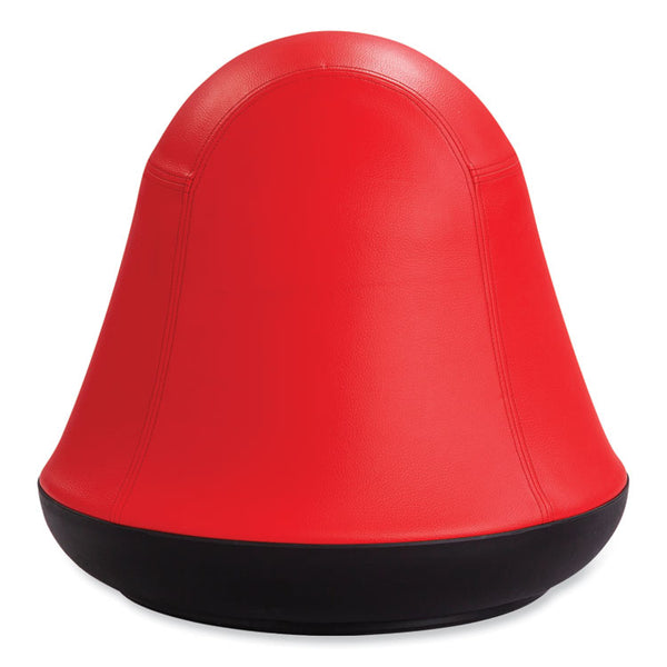Safco® Runtz Swivel Ball Chair, Backless, Supports Up to 250 lb, Red Vinyl, Ships in 1-3 Business Days (SAF4761RV) Each