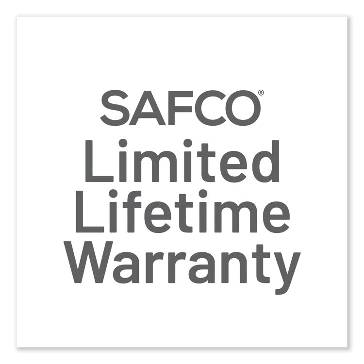 Safco® Caster Kit for Safco Task Master Industrial Shelving Units, Black, 4/Set (2 Locking), Ships in 1-3 Business Days (SAF5283)