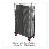 Safco® Event Folding Chair 5000 Series, Supports Up to 225 lb, 18" Seat Height, White Seat, White Back, 4/Carton (SAF5000FCWTDG) Case of 4