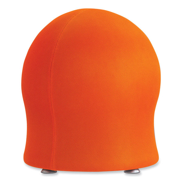 Safco® Zenergy Ball Chair, Backless, Supports Up to 250 lb, Orange Fabric, Ships in 1-3 Business Days (SAF4750OR)