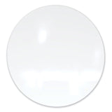 Ghent Coda Low Profile Circular Magnetic Glassboard, 24 Diameter, White Surface, Ships in 7-10 Business Days (GHECDAGM24WH) Each