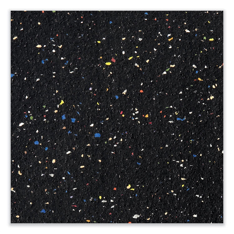 Ghent Satin Aluminum-Frame Recycled Rubber Bulletin Boards, 120.5 x 48.5, Confetti Surface, Ships in 7-10 Business Days (GHEATR410CF) Each