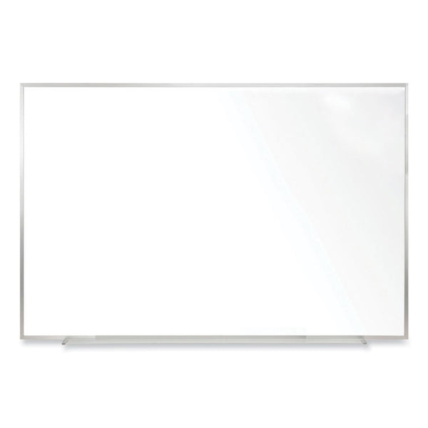 Ghent Non-Magnetic Whiteboard with Aluminum Frame, 48.63 x 48.47, White Surface, Satin Aluminum Frame, Ships in 7-10 Business Days (GHEM2444)