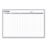 Ghent In/Out Magnetic Whiteboard, 36 x 24, White/Gray Surface, Satin Aluminum Frame, Ships in 7-10 Business Days (GHEGRPM301E23) Each