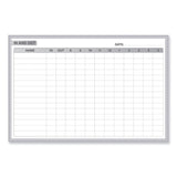 Ghent In/Out Magnetic Whiteboard, 72.5 x 48.5, White/Gray Surface, Satin Aluminum Frame, Ships in 7-10 Business Days (GHEGRPM301E46) Each