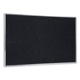 Ghent Aluminum-Frame Recycled Rubber Bulletin Boards, 36 x 24, Confetti Surface, Satin Aluminum Frame, Ships in 7-10 Business Days (GHEATR23CF) Each