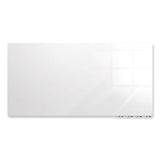 Ghent Aria Low Profile Magnetic Glass Whiteboard, 48 x 36, White Surface, Ships in 7-10 Business Days (GHEARIASM34WH) Each