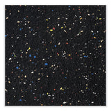 Ghent Aluminum-Frame Recycled Rubber Bulletin Boards, 36 x 24, Confetti Surface, Satin Aluminum Frame, Ships in 7-10 Business Days (GHEATR23CF) Each