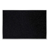 Ghent Satin Aluminum-Frame Recycled Rubber Bulletin Boards, 120.5 x 48.5, Confetti Surface, Ships in 7-10 Business Days (GHEATR410CF) Each