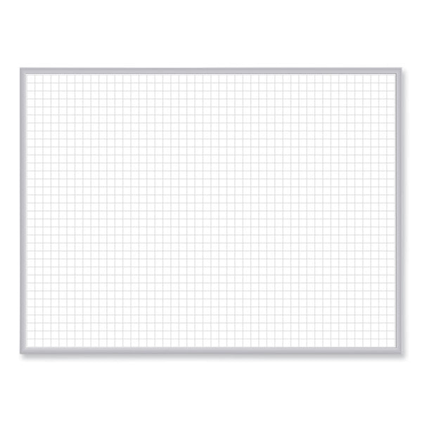 Ghent Non-Magnetic Whiteboard with Aluminum Frame, 36 x 23.81, White Surface, Satin Aluminum Frame, Ships in 7-10 Business Days (GHEM2231)