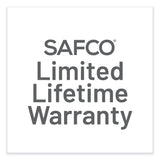Safco® Trifecta Waste Receptacle Lid, No Inscription, 20w x 20d x 3h, Stainless Steel, Ships in 1-3 Business Days (SAF9560BL)