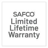 Safco® Industrial Add-On Unit, Four-Shelf, 48w x 18d x 72h, Steel, Metallic Gray, Ships in 1-3 Business Days (SAF5292GR)