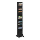 Safco® Steel Base for Magazine Rack, 10w x 14d x 5.25h, Black (SAF4323BL) Each