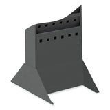 Safco® Steel Base for Magazine Rack, 10w x 14d x 5.25h, Black (SAF4323BL) Each