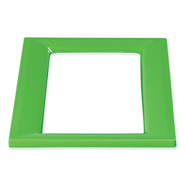 Safco® Mixx Recycling Center Lid, 9.87w x 19.87d x 0.82h, Green, Ships in 1-3 Business Days (SAF9450GN)