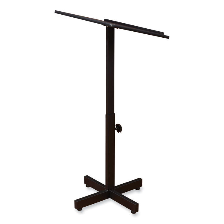 Oklahoma Sound® Portable Presentation Lectern Stand, 20 x 18.25 x 44, Cherry, Ships in 1-3 Business Days (NPS70CH) Each