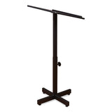 Oklahoma Sound® Portable Presentation Lectern Stand, 20 x 18.25 x 44, Medium Oak, Ships in 1-3 Business Days (NPS70MO) Each