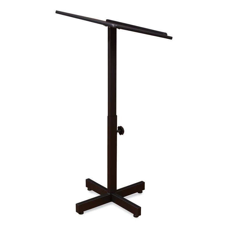Oklahoma Sound® Portable Presentation Lectern Stand, 20 x 18.25 x 44, Medium Oak, Ships in 1-3 Business Days (NPS70MO) Each