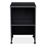 Oklahoma Sound® AV Cart/Lectern Base, 21.12 x 17.5 x 33.75, Black, Ships in 1-3 Business Days (NPS112BK) Each