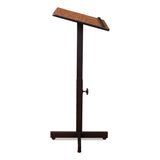 Oklahoma Sound® Portable Presentation Lectern Stand, 20 x 18.25 x 44, Medium Oak, Ships in 1-3 Business Days (NPS70MO) Each