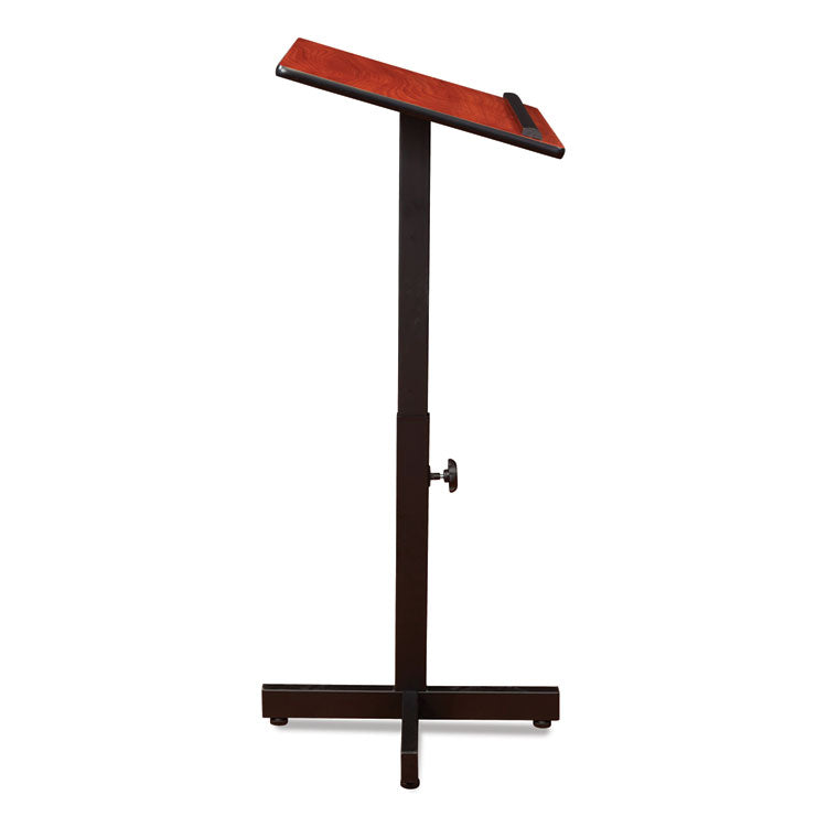 Oklahoma Sound® Portable Presentation Lectern Stand, 20 x 18.25 x 44, Cherry, Ships in 1-3 Business Days (NPS70CH) Each