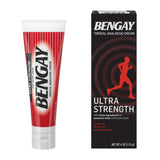 Bengay® Ultra Strength Topical Pain Relief 30% - 10% - 4% Strength Camphor / Menthol / Methyl Salicylate Cream 4 oz. (861389_EA) 1/EA