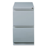 Hirsh Industries® Full-Width Pull 20 Deep Mobile Pedestal File, File/File, Letter, Platinum, 15 x 19.88 x 27.75, Ships in 4-6 Business Days (HID21857) Each