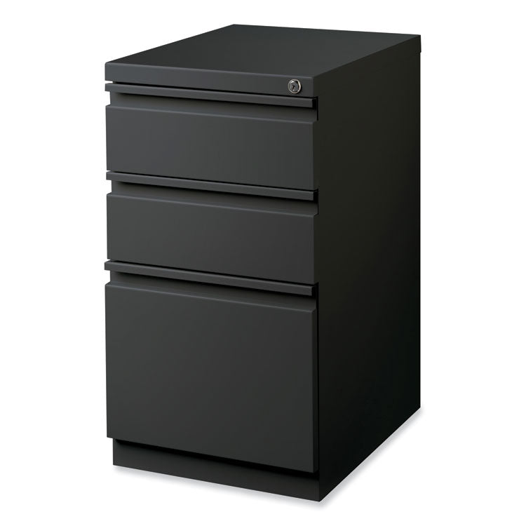 Hirsh Industries® Full-Width Pull 20 Deep Mobile Pedestal File, Box/Box/File, Letter, Charcoal, 15 x 19.88 x 27.75, Ships in 4-6 Business Days (HID19322) Each