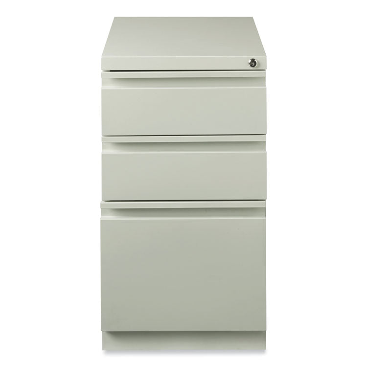 Hirsh Industries® Full-Width Pull 20 Deep Mobile Pedestal File, Box/Box/File, Letter, Lt Gray, 15 x 19.88 x 27.75, Ships in 4-6 Business Days (HID18576)