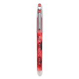 Pilot® Precise P-500 Gel Pen, Stick, Extra-Fine 0.5 mm, Red Ink, Red Barrel, Dozen (PIL38602)