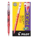 Pilot® Precise P-700 Gel Pen, Stick, Fine 0.7 mm, Red Ink, Red Barrel, Dozen (PIL38612)