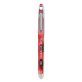 Pilot® Precise P-700 Gel Pen, Stick, Fine 0.7 mm, Red Ink, Red Barrel, Dozen (PIL38612)