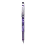 Pilot® Precise P-700 Gel Pen, Stick, Fine 0.7 mm, Purple Ink, Purple Barrel, Dozen (PIL38621)