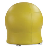 Safco® Zenergy Ball Chair, Backless, Supports Up to 250 lb, Green Vinyl Seat, Silver Base, Ships in 1-3 Business Days (SAF4751GV) Each