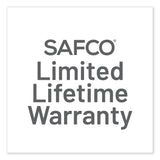 Safco® Task Master Deluxe Industrial Chair, Supports Up to 250 lb, 17" to 35" Seat Height, Black, Ships in 1-3 Business Days (SAF5120) Each