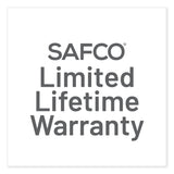 Safco® Reve GuestBistro Chair with Sled Base, Supports Up to 250 lb, 18" Seat Height, Green Seat/Back, Silver Base, 2/Carton (SAF6804GN) Case of 2