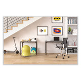 Safco® Zenergy Ball Chair, Backless, Supports Up to 250 lb, Green Vinyl Seat, Silver Base, Ships in 1-3 Business Days (SAF4751GV) Each