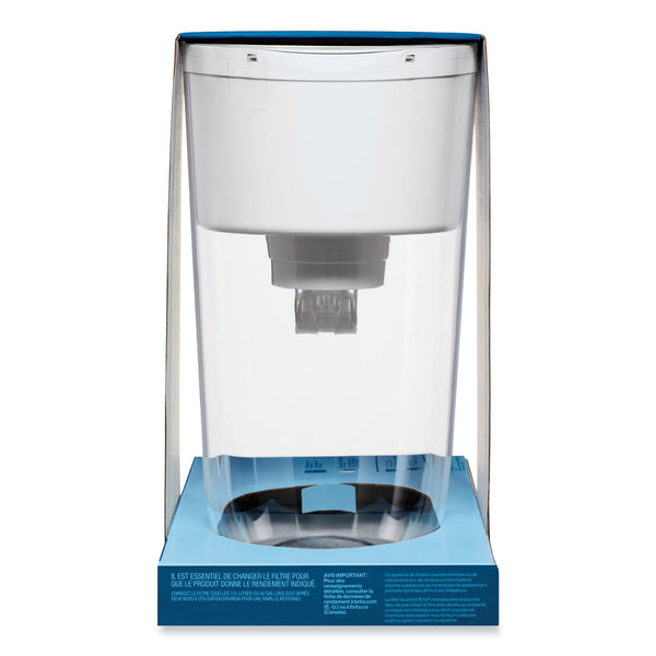 Brita Tahoe Water Pitcher with Standard Filter, 10 Cups, Clear, 2/Carton (CLO50684CT) Case of 2