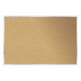 Ghent Natural Cork Bulletin Board with Frame, 60.5 x 48.5, Tan Surface, Oak Frame, Ships in 7-10 Business Days (GHEWK45)