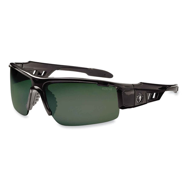 ergodyne® Skullerz Dagr Safety Glasses, Black Nylon Impact Frame, Polarized G15 Polycarbonate Lens, Ships in 1-3 Business Days (EGO52071) Each