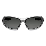 ergodyne® Skullerz Loki Safety Glasses/Goggles, Matte Gray Nylon Impact Frame, Polarized Smoke Polycarb Lens,Ships in 1-3 Business Days (EGO56131) Each