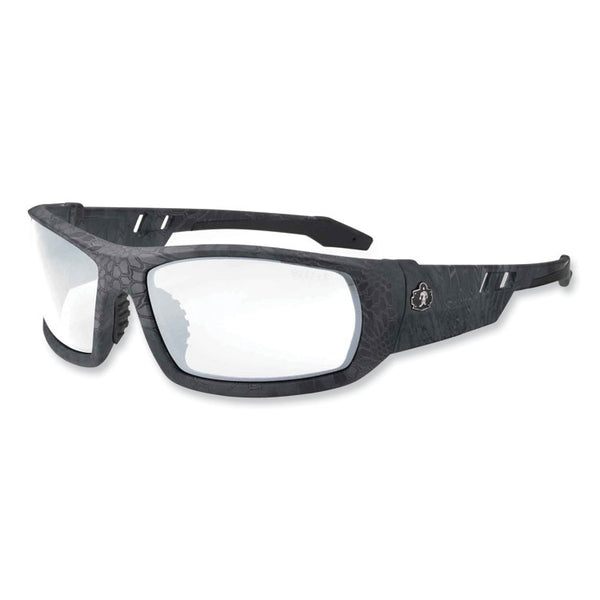 ergodyne® Skullerz Odin Safety Glasses, Kryptek Typhon Nylon Impact Frame, AntiFog Clear Polycarbonate Lens, Ships in 1-3 Business Days (EGO50503)