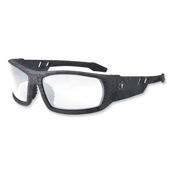 ergodyne® Skullerz Odin Safety Glasses, Kryptek Typhon Nylon Impact Frame, AntiFog Clear Polycarbonate Lens, Ships in 1-3 Business Days (EGO50503) Each
