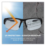 ergodyne® Skullerz Dagr Safety Glasses, Matte Black Nylon Impact Frame, Indoor/Outdoor Polycarbonate Lens, Ships in 1-3 Business Days (EGO52480) Each