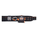 ergodyne® Squids 3002 Retractable Lanyard w/Carabiner+Belt-Loop Anchor, 2 lb Max Work Cap, 6" to 48", Gray, Ships in 1-3 Business Days (EGO19302) Each