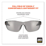 ergodyne® Skullerz Vali Frameless Safety Glasses, Black Nylon Impact Frame, AntiFog Indr/Outdr Polycarb Lens,Ships in 1-3 Business Days (EGO59283) Each