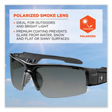 ergodyne® Skullerz Dagr Safety Glasses, Black Nylon Impact Frame, Polarized Smoke Polycarbonate Lens, Ships in 1-3 Business Days (EGO52031) Each